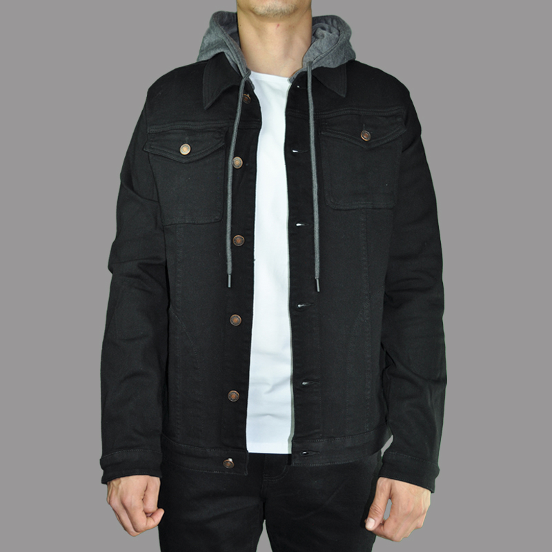 Jacket Mezclilla Negra