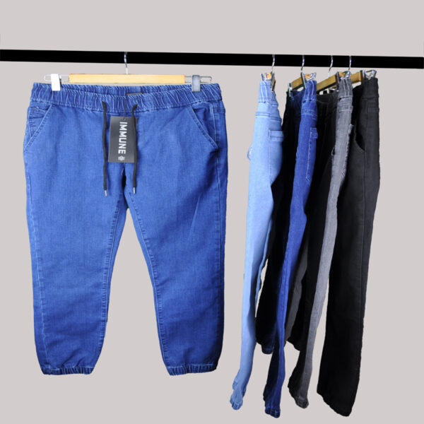 Jogger de Mezclilla Azul Stone