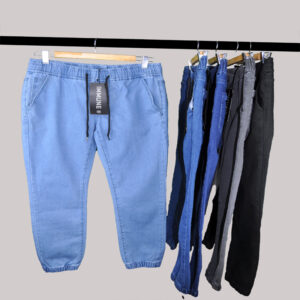 Jogger de Mezclilla Light Wash