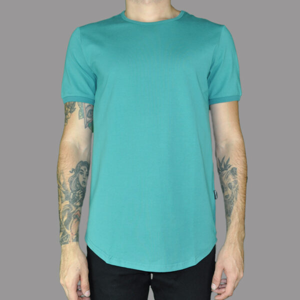 Camiseta Cuello Redondo Manga Corta Jade