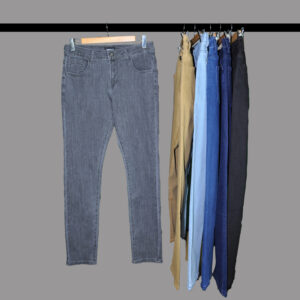 Jeans Tubo Gris
