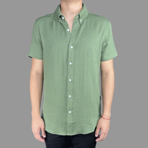 Camisa Lino Verde