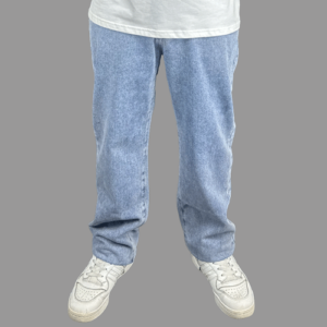 Jeans Baggy Rigido Light Wash