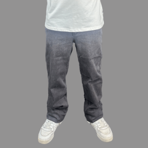 Jeans Baggy Stretch Gris Oscuro