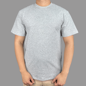 Camiseta Oversize Gris Claro